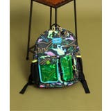 恐竜総柄窓付きリュック | F.O.Online Store | 詳細画像1 