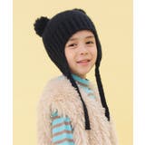 ネイビーブルー | WEB限定  くま耳ボンネット | F.O.Online Store