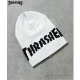 アイボリー | THRASHER ロゴニット帽  | F.O.Online Store