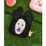 ブラック | こびとづかん フェイス巾着  | F.O.Online Store