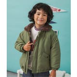 カーキ | 襟ボアミリタリージャケット 洗濯機で洗える | F.O.Online Store