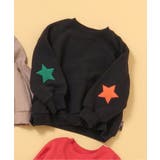 ブラック | あったかイロイロパッチトレーナー | F.O.Online Store