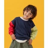 ネイビーブルー | あったかレイヤード風トレーナー  10分丈 | F.O.Online Store