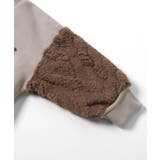 袖ジャガードファーフリース切替トレーナー | F.O.Online Store | 詳細画像9 