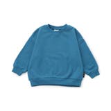 ブルー | WEB限定 あったか裏起毛無地ボーダートレーナー | F.O.Online Store