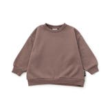 ブラウン | WEB限定 あったか裏起毛無地ボーダートレーナー | F.O.Online Store