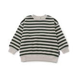 グリーン | WEB限定 あったか裏起毛無地ボーダートレーナー | F.O.Online Store