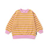 オレンジ | WEB限定 あったか裏起毛無地ボーダートレーナー | F.O.Online Store