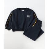 ネイビーブルー | WEB限定 あったか裏起毛ゆったりセットアップ | F.O.Online Store