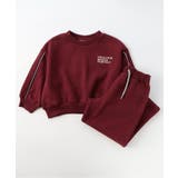 ワインレッド | WEB限定 あったか裏起毛ゆったりセットアップ | F.O.Online Store