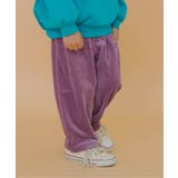 パープル | あったかふわとろテーパードパンツ  10分丈 | F.O.Online Store