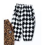 ブラック | 総柄フリースパンツ(セットアップ可)  10分丈 | F.O.Online Store