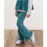 グリーン | ベロアフレアパンツ 10分丈 | F.O.Online Store