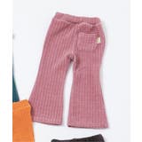 ピンク | ベロアフレアパンツ 10分丈 | F.O.Online Store
