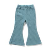サックス | ベロアフレアパンツ（セットアップ可）  10分丈 | F.O.Online Store