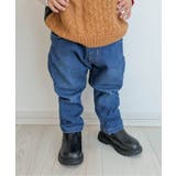 デニム | あったかすぽ軽テーパードパンツ  10分丈 | F.O.Online Store