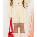 オフホワイト | シャギーニットフレアパンツ  ショート丈 | F.O.Online Store