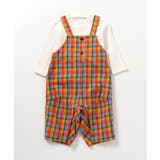 【リンク】2Pセットチェックベビーサロペ | F.O.Online Store | 詳細画像2 