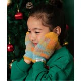 イエロー | シャギーチェックミトン | F.O.Online Store