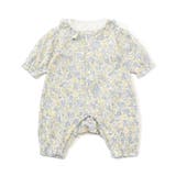 サックス | 【リンク】小花柄カバーオール | F.O.Online Store