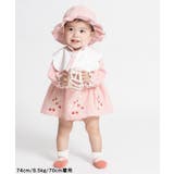 フルーツ刺しゅうシャーリングデザインカバーオール | F.O.Online Store | 詳細画像4 