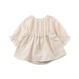 フルーツ刺しゅうシャーリングデザインカバーオール | F.O.Online Store | 詳細画像6 