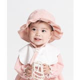 ピンク | フルーツワンポイント刺しゅう日よけベビーハット | F.O.Online Store