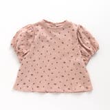 ピンク | 花柄ワイドパフスリーブTシャツ | F.O.Online Store
