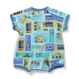 はたらくくるまブロック柄ロンパス | F.O.Online Store | 詳細画像2