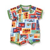 レインボー | はたらくくるまブロック柄ロンパス | F.O.Online Store