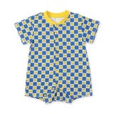 ブルー | 総柄バラエティロンパス | F.O.Online Store