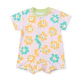 パープル | 総柄バラエティロンパス | F.O.Online Store