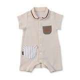 ベージュ | くまちゃんおめかしロンパス | F.O.Online Store