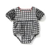 ブラック | バルーンスリーブおめかしロンパス | F.O.Online Store