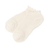 アイボリー | メッシュメローアンクルソックス | F.O.Online Store