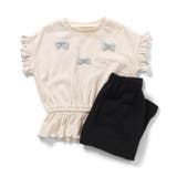 オフホワイト | ポケット付きリボンモチーフパジャマ | F.O.Online Store