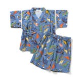 ブルー | 【リンク】総柄甚平 | F.O.Online Store