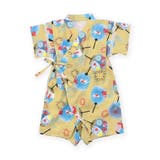 ベージュ | 粋な総柄甚平ロンパス | F.O.Online Store