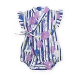 ネイビーブルー | 夏のおめかしフリル甚平ロンパス | F.O.Online Store