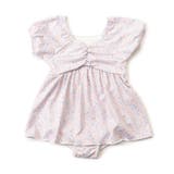 ラベンダー | 小花柄 ワンピース水着_UVカット | F.O.Online Store