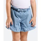 サックス | もっとひんやりフリルパンツ_UVカット_接触冷感 | F.O.Online Store