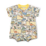 イエロー | ひんやりロンパス 恐竜コミック柄_接触冷感 | F.O.Online Store