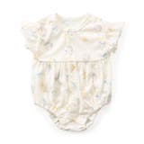 アイボリー | 【リンク】総柄ひんやりロンパスA 吸水速乾 接触冷感 | F.O.Online Store
