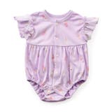 ラベンダー | 【リンク】総柄ひんやりロンパスA 吸水速乾 接触冷感 | F.O.Online Store