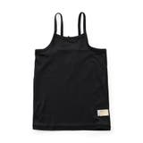 ブラック | かくれんぼメッシュインナー キャミソール 接触冷感 抗菌防臭 | F.O.Online Store