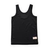 ブラック | かくれんぼインナーメッシュ タンクトップ 接触冷感 抗菌防臭 | F.O.Online Store