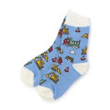 ブルー | はたらくくるま柄ソックス | F.O.Online Store
