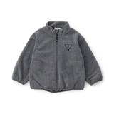 チャコール | ジップアップフリースジャケット | F.O.Online Store