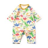 オフホワイト | 【リンク】総柄スムースカバーオール | F.O.Online Store
