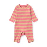 ピンク | 【リンク】リブボーダーカバーオール | F.O.Online Store